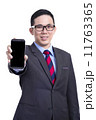 Businessman with cellphone 11763365