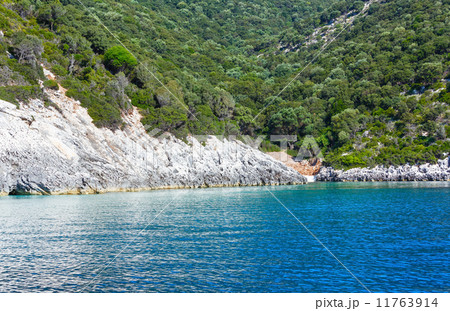 Summer Kefalonia coast view (Greece) Summer Kefalonia coast view (Greece) 11763914