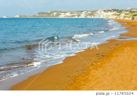 Xi Beach morning view (Greece, Kefalonia). 11765024