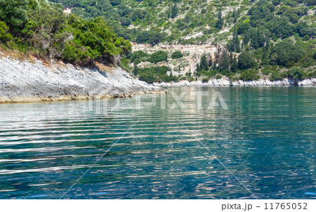 Summer Kefalonia coast view (Greece) 11765052