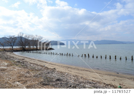 琵琶湖・湖岸から 11765527