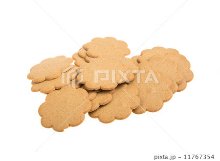 sweet cookies isolated on a white background 11767354
