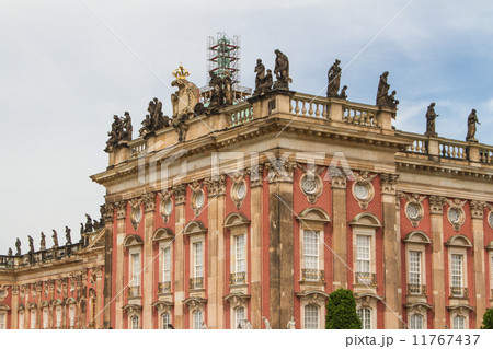 The New Palace of Sanssouci royal park in Potsdam, Germany The New Palace of Sanssouci royal park in Potsdam, Germany 11767437