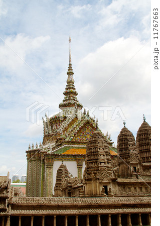 Detail of Grand Palace in Bangkok, Thailand 11767663