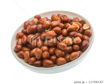 Fried peanuts heap 11768187