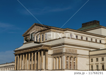 Warsaw, Poland - National Opera House and National Theatre build Warsaw, Poland - National Opera House and National Theatre build 11768291
