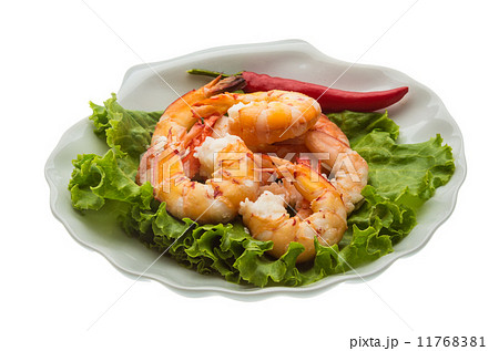 Unshelled king prawn 11768381