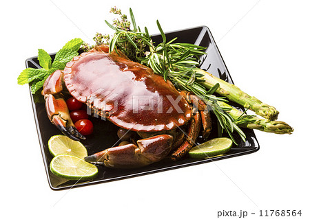 Big boiled crab 11768564