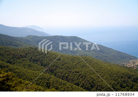 High mountain and Rocks in Greece Rhodes High mountain and Rocks in Greece Rhodes 11768934