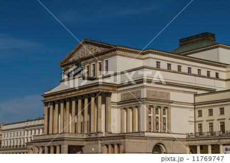Warsaw, Poland - National Opera House and National Theatre build 11769747