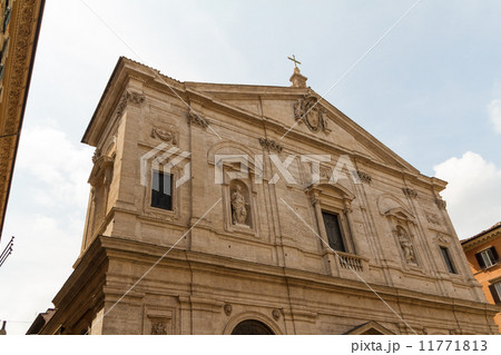 Great church in center of Rome, Italy. Great church in center of Rome, Italy. 11771813
