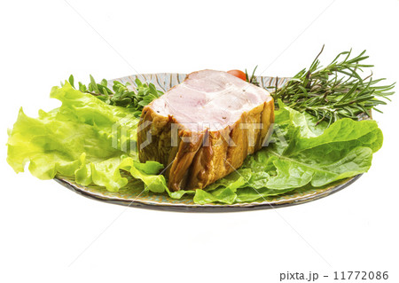 Bacon with vegetables Bacon with vegetables 11772086