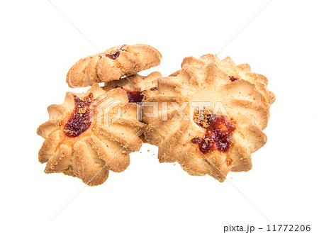 sweet cookies isolated on a white background sweet cookies isolated on a white background 11772206