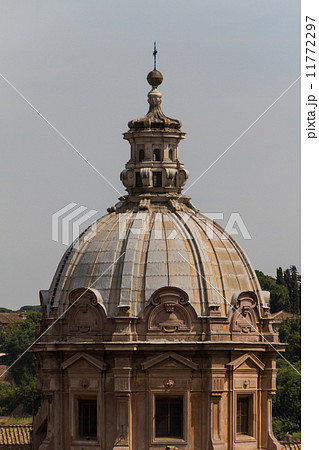 Great church in center of Rome, Italy. 11772297