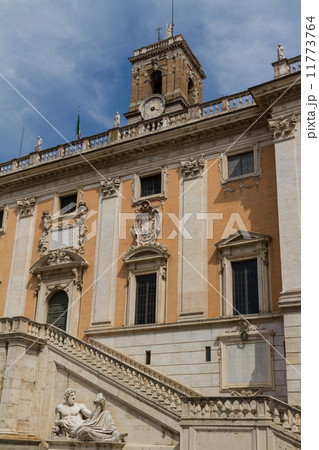 Campidoglio square (Piazza del Campidoglio) in Rome, Italy 11773764
