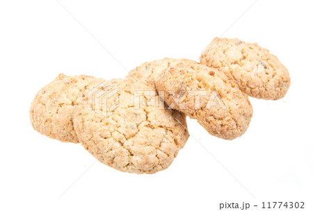 Heap of delicious cookies isolated on white background Heap of delicious cookies isolated on white background 11774302