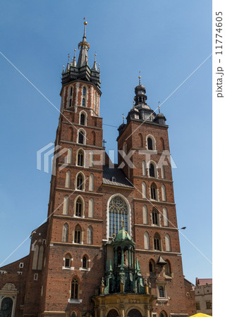 St. Mary's Basilica (Mariacki Church) - famous brick gothic chur 11774605
