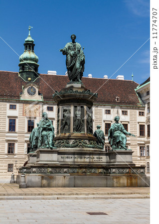 Hofburg palace and monument. Vienna.Austria. 11774707