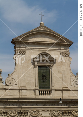 Great church in center of Rome, Italy. Great church in center of Rome, Italy. 11776189
