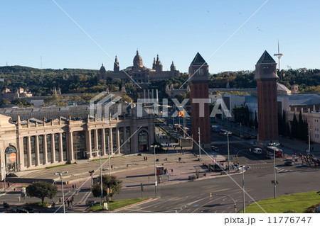 Venetian towers in Barcelona (Spain) 11776747
