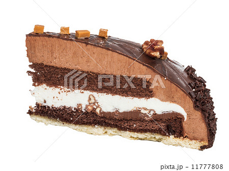 Piece of chocolate cake Piece of chocolate cake 11777808