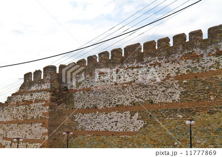 Eptapyrgio the fortified wall in the Upper Town of Thessaloniki Eptapyrgio the fortified wall in the Upper Town of Thessaloniki 11777869