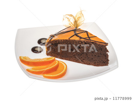 Slice of chocolate cake Slice of chocolate cake 11778999