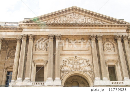 PARIS - JUNE 7: Louvre building on June 7, 2012 in Louvre Museum PARIS - JUNE 7: Louvre building on June 7, 2012 in Louvre Museum 11779323