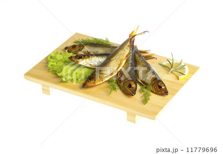 Smoked sprat - appetizing snack 11779696