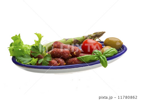 Salami sausages Salami sausages 11780862