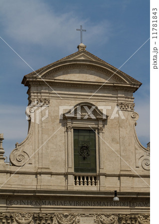 Great church in center of Rome, Italy. Great church in center of Rome, Italy. 11781843
