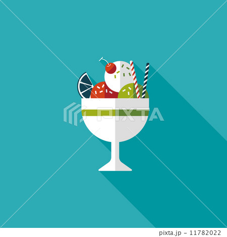 ice cream flat icon with long shadow,eps10 ice cream flat icon with long shadow,eps10 11782022