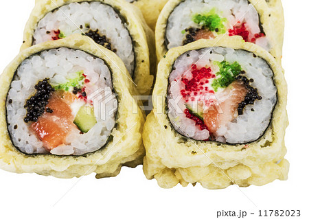 Japanese Cuisine -Tempura Maki Sushi (Deep Fried Roll made of sa Japanese Cuisine -Tempura Maki Sushi (Deep Fried Roll made of sa 11782023