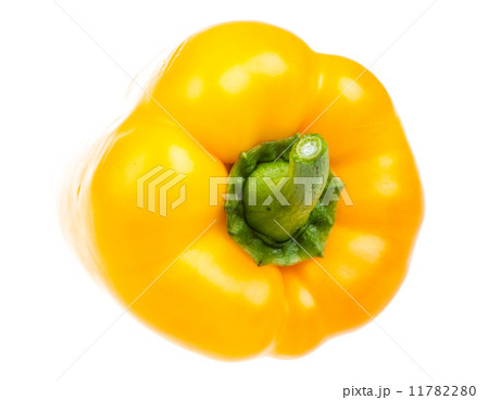 sweet yellow pepper isolated on white background sweet yellow pepper isolated on white background 11782280