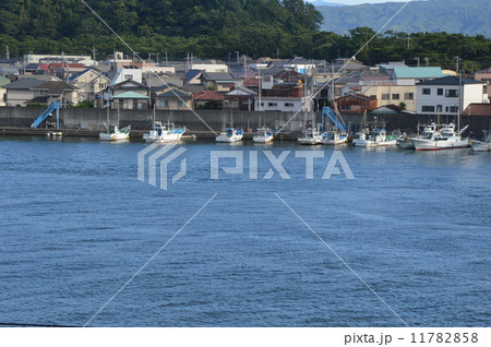 静岡県沼津港と付近の８月 11782858