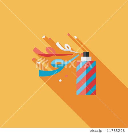 confetti flat icon with long shadow,eps10 confetti flat icon with long shadow,eps10 11783298