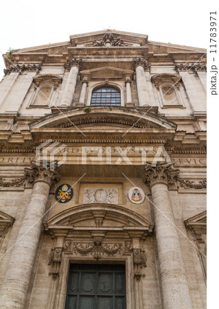 Great church in center of Rome, Italy. 11783971