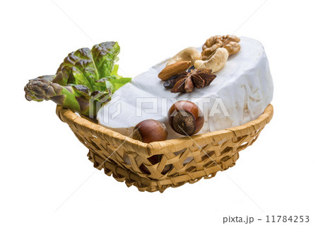 Fresh soft brie cheese 11784253