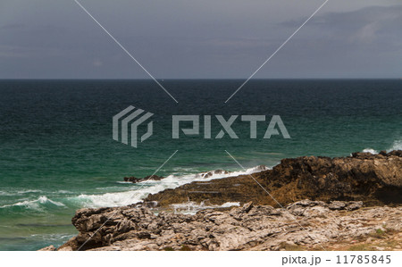 The waves fighting about deserted rocky coast of Atlantic ocean, The waves fighting about deserted rocky coast of Atlantic ocean, 11785845