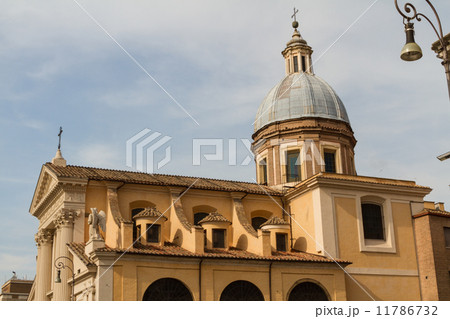 Great church in center of Rome, Italy. Great church in center of Rome, Italy. 11786732