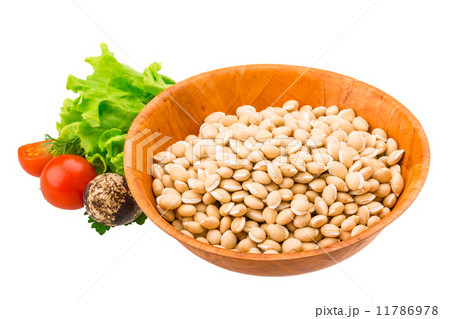 White raw beans White raw beans 11786978