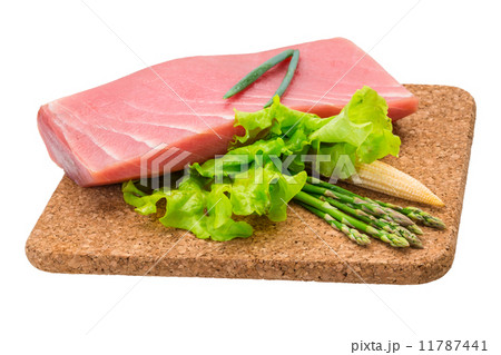 Tuna raw steak 11787441