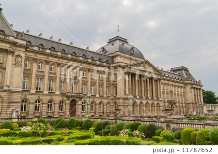 Royal Palace view from Place des Palais in historical center of Royal Palace view from Place des Palais in historical center of 11787652