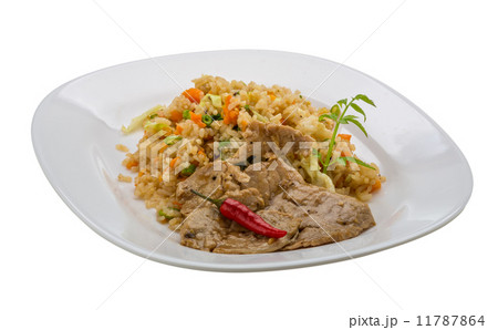 Fried rice with pork 11787864