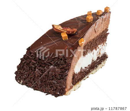 Piece of chocolate cake Piece of chocolate cake 11787867