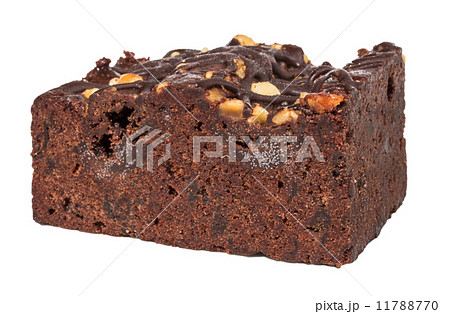 cake truffle with black chocolate sauce 11788770