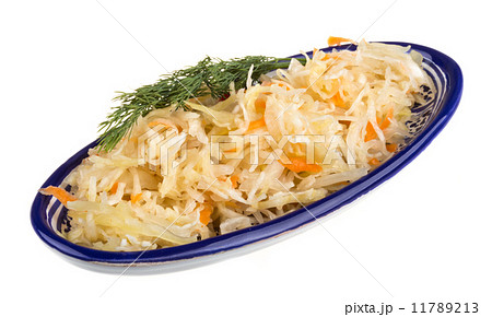 Sauerkraut - Russian national food 11789213