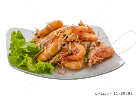 Big tiger shrimps 11789693