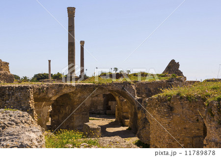 Old Carthage ruins 11789878