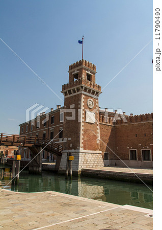 Arsenal and Naval Museum entrance view (Venice, Italy). Was foun 11790490